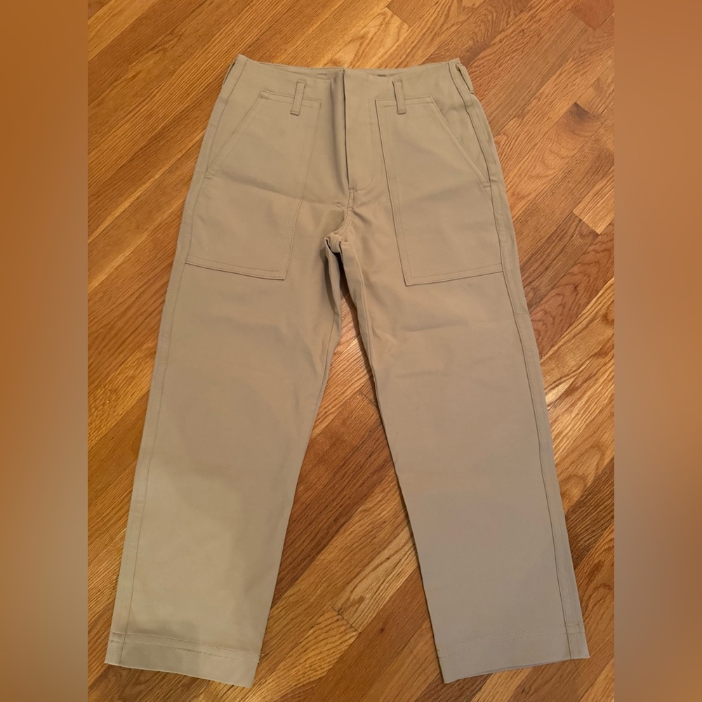 Everlane Women's Tan Straight Leg Pants